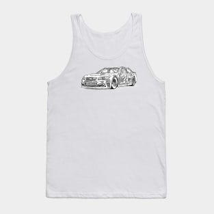 Chevy 24 Super NAPA Racing Wireframe Tank Top